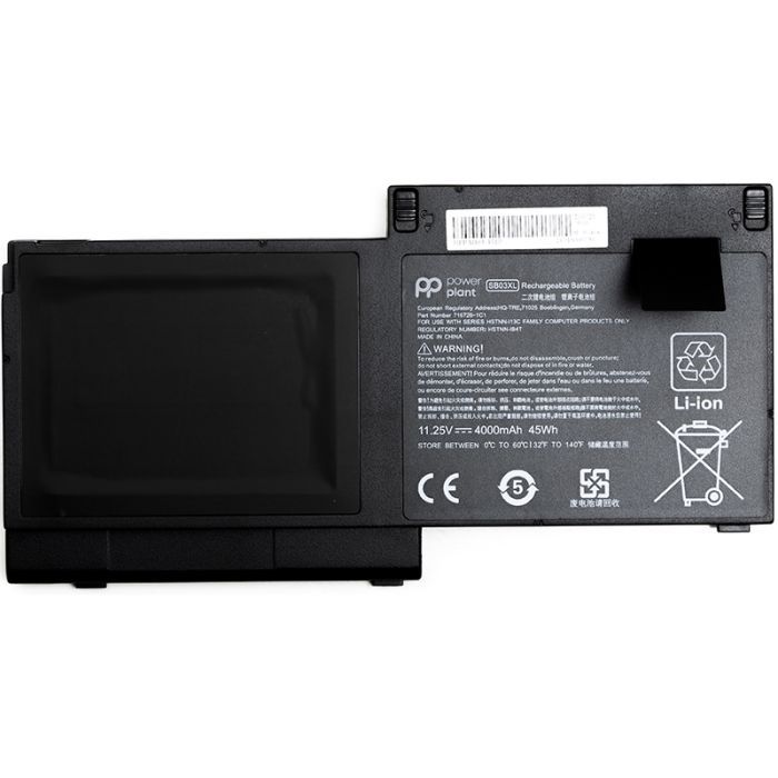 Аккумулятор для ноутбука HP Elitebook 720 (SB03XL) 11.25V 4000mAh PowerPlant (NB461110)