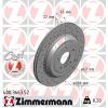 Тормозной диск ZIMMERMANN 400.3663.52