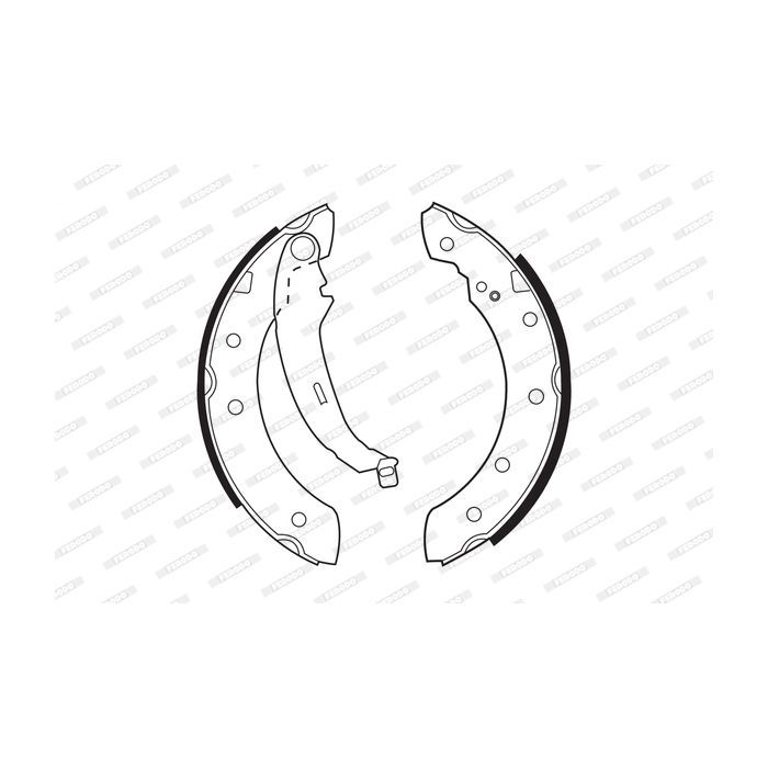 Гальмівні колодки FERODO FSB519