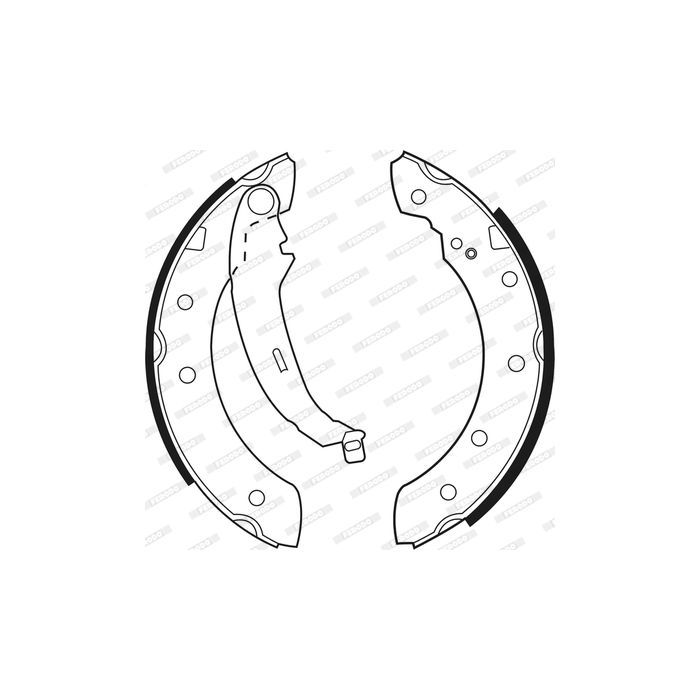 Гальмівні колодки FERODO FSB519 зображення 3