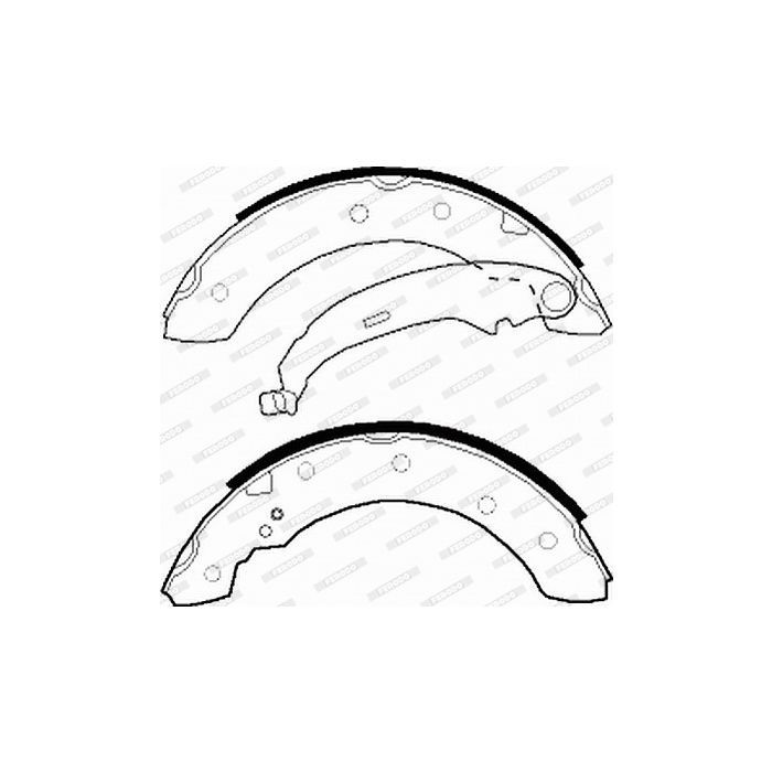 Гальмівні колодки FERODO FSB519 зображення 4