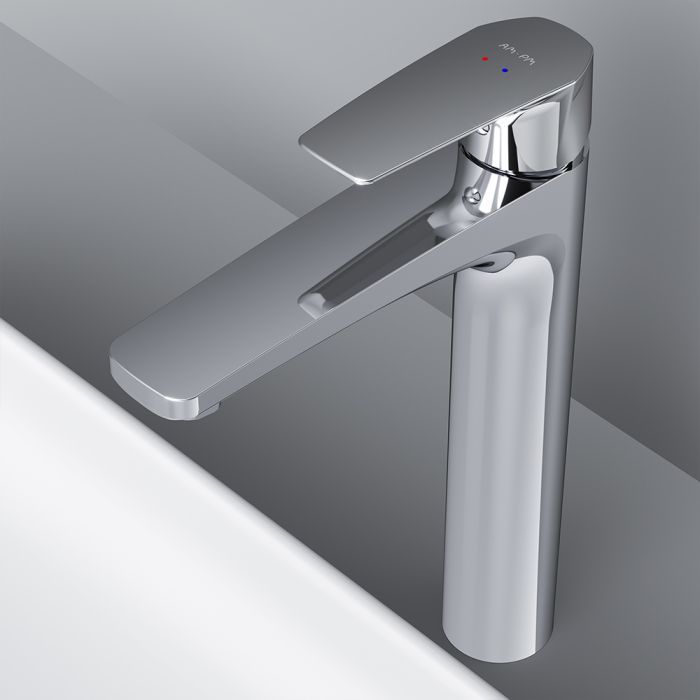 Смеситель AM.PM Gem, для умывальника высокий, хром (F90E92000) изображение 5