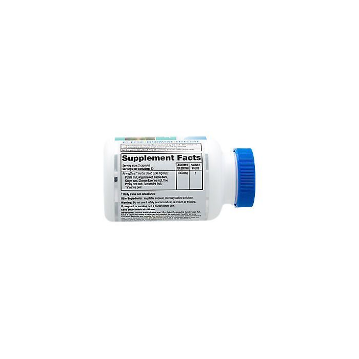 Трави Ridgecrest Herbals Натуральний Респіраторний Комплекс, AirwayClear, RidgeCrest (RCH120) зображення 2