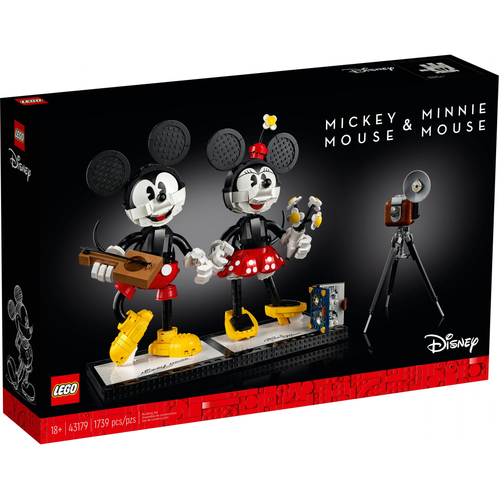 Конструктор LEGO Disney Мікі Маус і Мінні Маус 1739 деталей (43179)