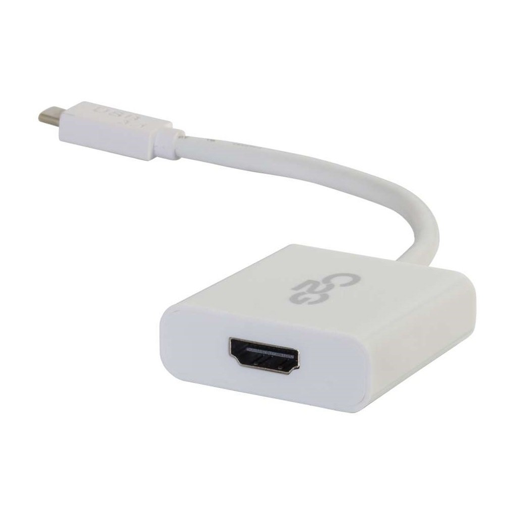 Перехідник C2G USB-C to HDMI white (CG80516) зображення 2