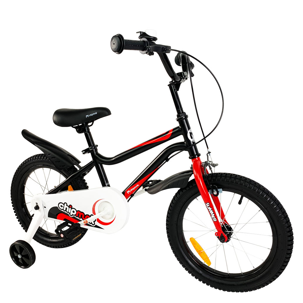 Дитячий велосипед Royal Baby Chipmunk MK 16", Official UA, чорний (CM16-1-black) зображення 2