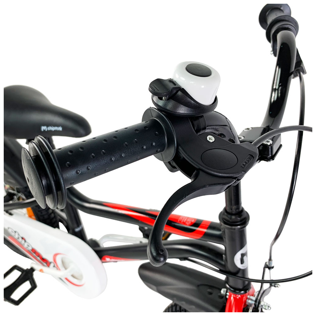 Дитячий велосипед Royal Baby Chipmunk MK 16", Official UA, чорний (CM16-1-black) зображення 4