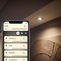 Умная лампочка Philips Hue GU10, White, BT, DIM, 2шт (929001953506) изображение 2