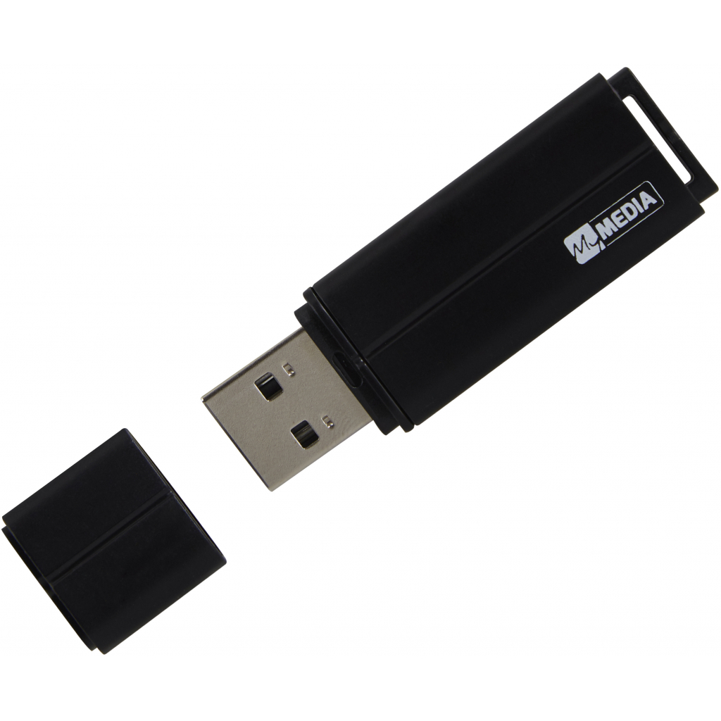 USB флеш накопичувач Verbatim 16GB MyMedia Black USB 2.0 (69261) зображення 2