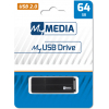 USB флеш накопитель Verbatim 64GB MyMedia Black USB 2.0 (69263) изображение 4