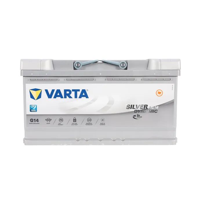 Аккумулятор автомобильный Varta Silver Dynamic AGM 95А Ев (-/+) G14 (850EN) (595901085) изображение 2
