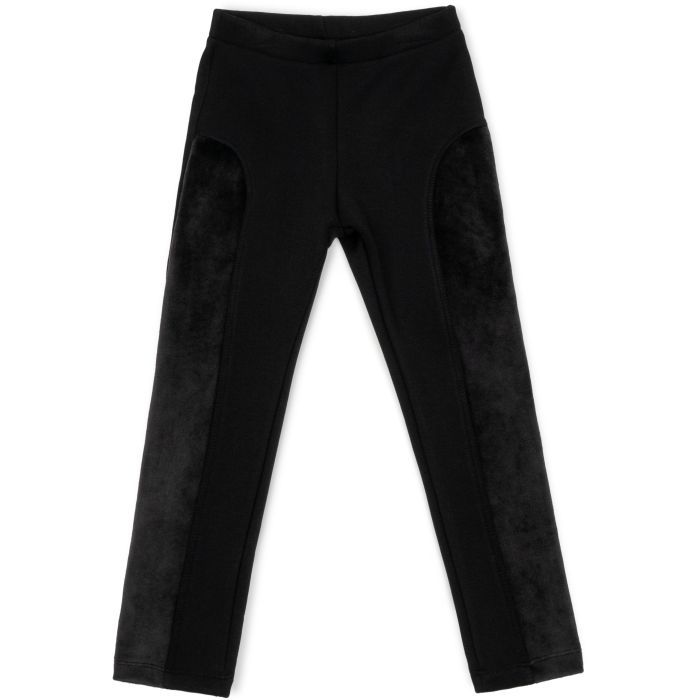 Лосины детские Lovetti утепленные (9278-146G-black)