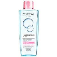 Мицеллярная вода L'Oreal Paris для сухой и чувствительной кожи 200 мл (3600522365648)