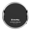 Універсальний автотримач ColorWay AutoSense Car Wireless Charger 2 10W Black (CW-CHAW035Q-BK) зображення 6