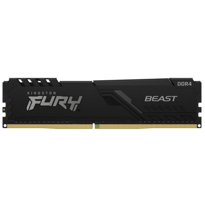 Модуль памяти для компьютера DDR4 8GB 3200 MHz Fury Beast Black Kingston Fury (ex.HyperX) (KF432C16BB/8)