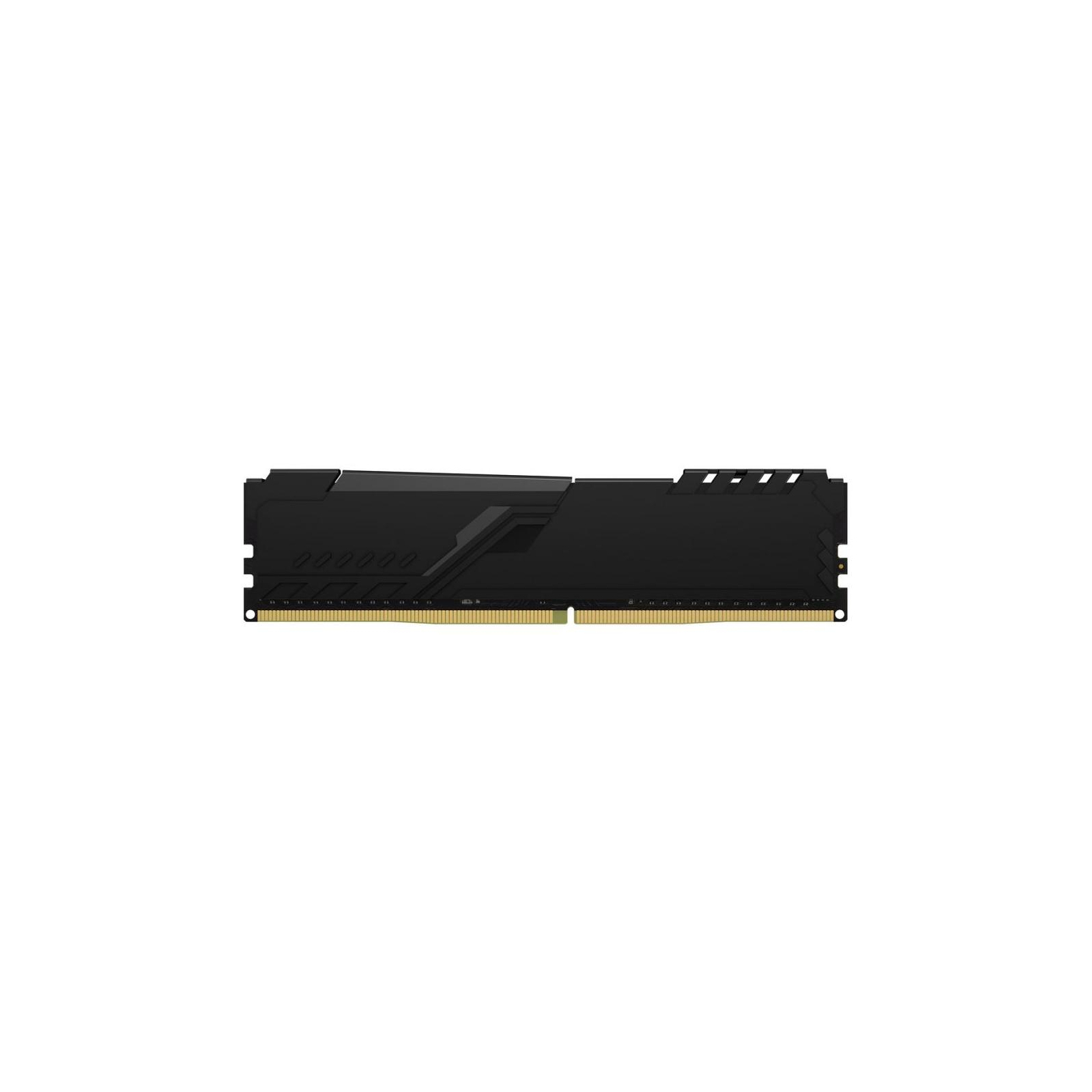 Модуль пам'яті для комп'ютера DDR4 4GB 3200 MHz Fury Beast Black Kingston Fury (ex.HyperX) (KF432C16BB/4) зображення 2