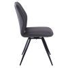 Кухонный стул Concepto Galaxy угольный серый (DC246R-HK503-CHARCOAL GREY) изображение 2