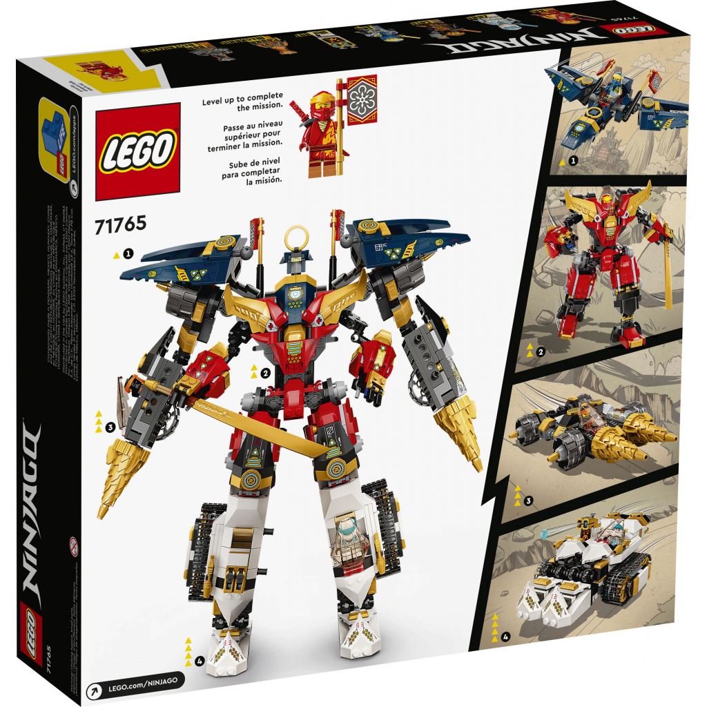 Конструктор LEGO Ninjago Ультра-комбо-робот ніндзя 1104 деталі (71765) зображення 10