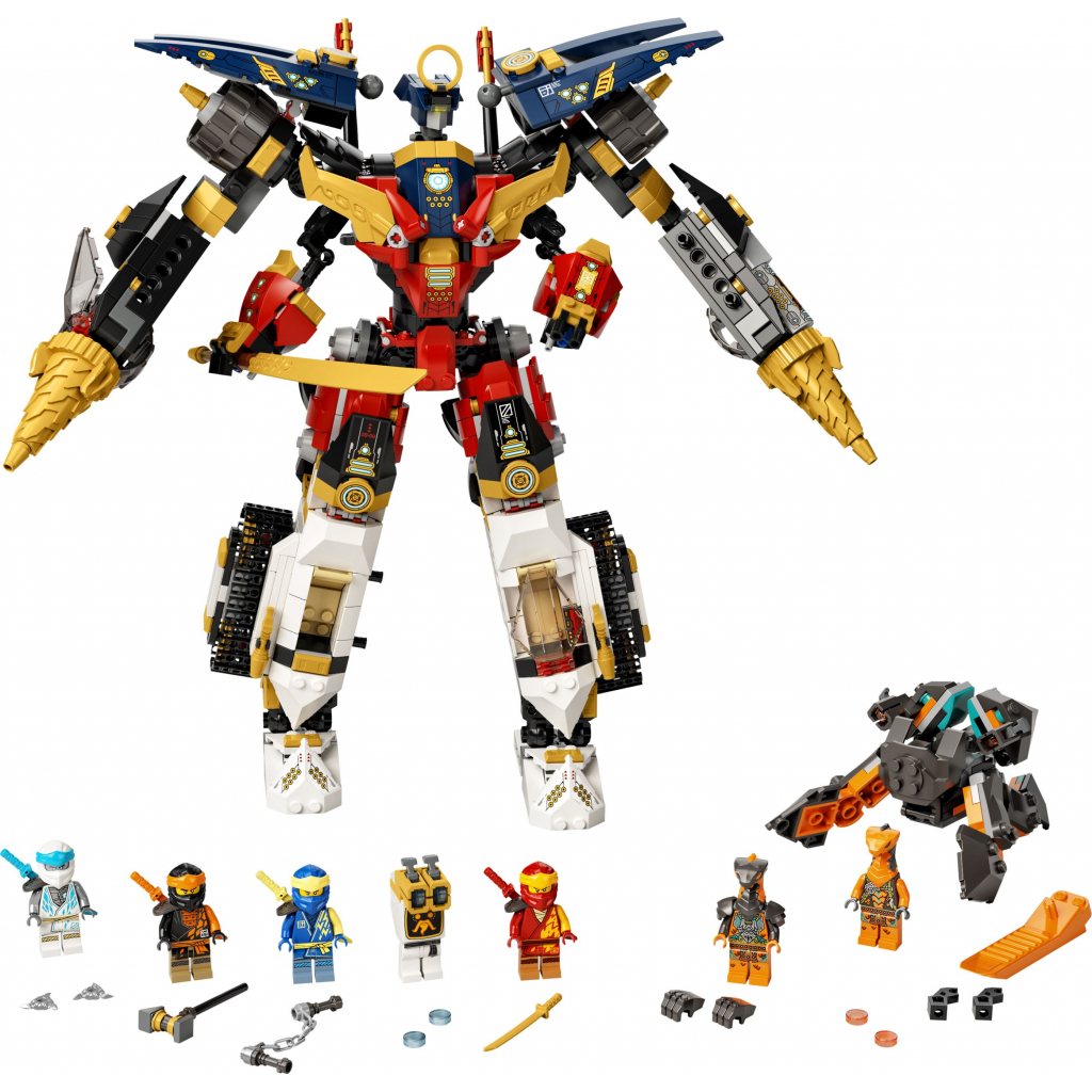 Конструктор LEGO Ninjago Ультра-комбо-робот ніндзя 1104 деталі (71765) зображення 2