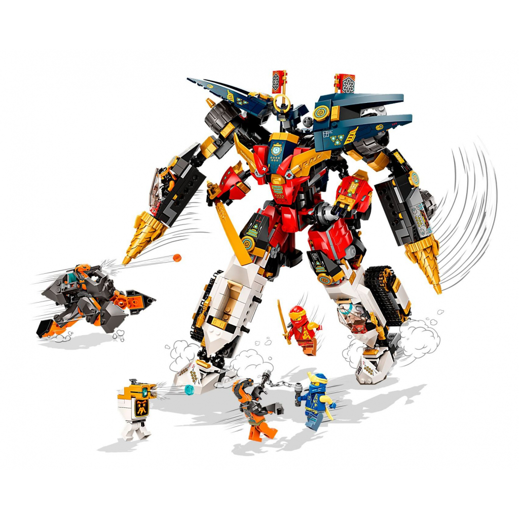 Конструктор LEGO Ninjago Ультра-комбо-робот ниндзя 1104 детали (71765) изображение 9