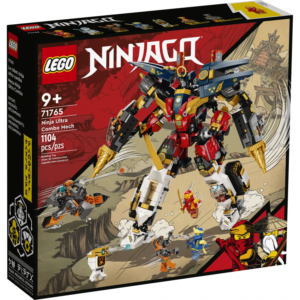 Конструктор LEGO Ninjago Ультра-комбо-робот ниндзя 1104 детали (71765)