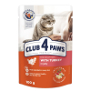 Влажный корм для кошек Club 4 Paws в желе с индейкой 100 г (4820215364256)