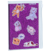 Блокнот Kite силиконовая обложка, 80 л., Purple cats (K22-462-2) изображение 2