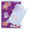Блокнот Kite силиконовая обложка, 80 л., Purple cats (K22-462-2) изображение 6