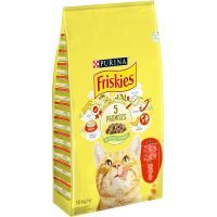 Сухой корм для кошек Purina Friskies с говядиной, курицей и овощами 10 кг (5997204569004)