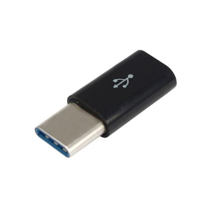 Перехідник Type-C to Micro USB Lapara (LA-Type-C-MicroUSB-adaptor black)