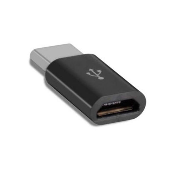 Перехідник Type-C to Micro USB Lapara (LA-Type-C-MicroUSB-adaptor black) зображення 2