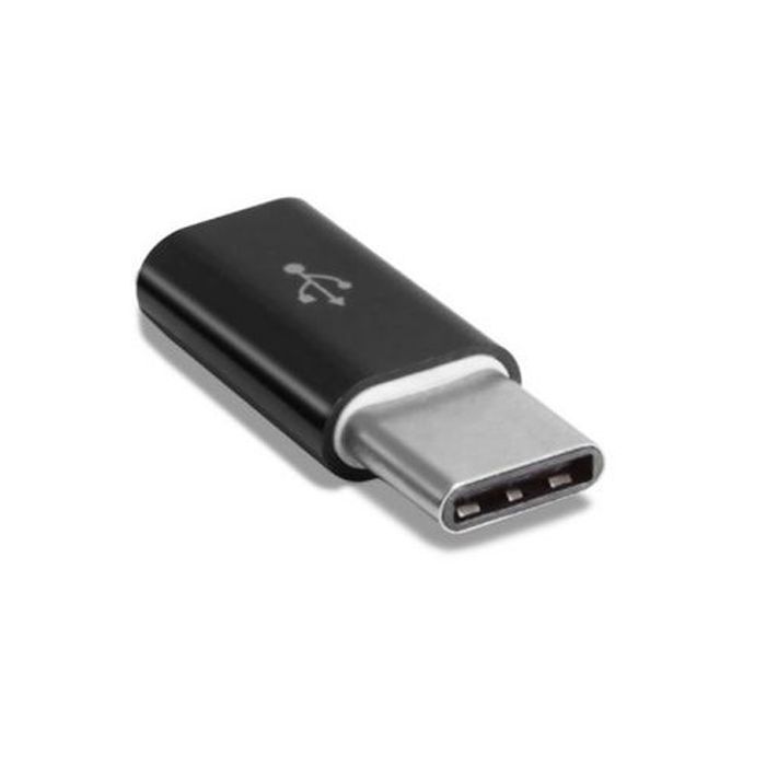 Перехідник Type-C to Micro USB Lapara (LA-Type-C-MicroUSB-adaptor black) зображення 3