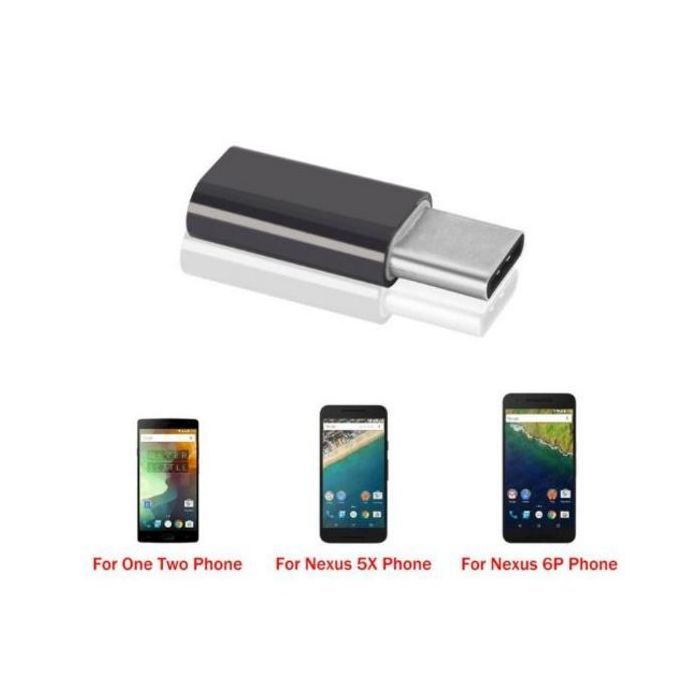 Перехідник Type-C to Micro USB Lapara (LA-Type-C-MicroUSB-adaptor black) зображення 5
