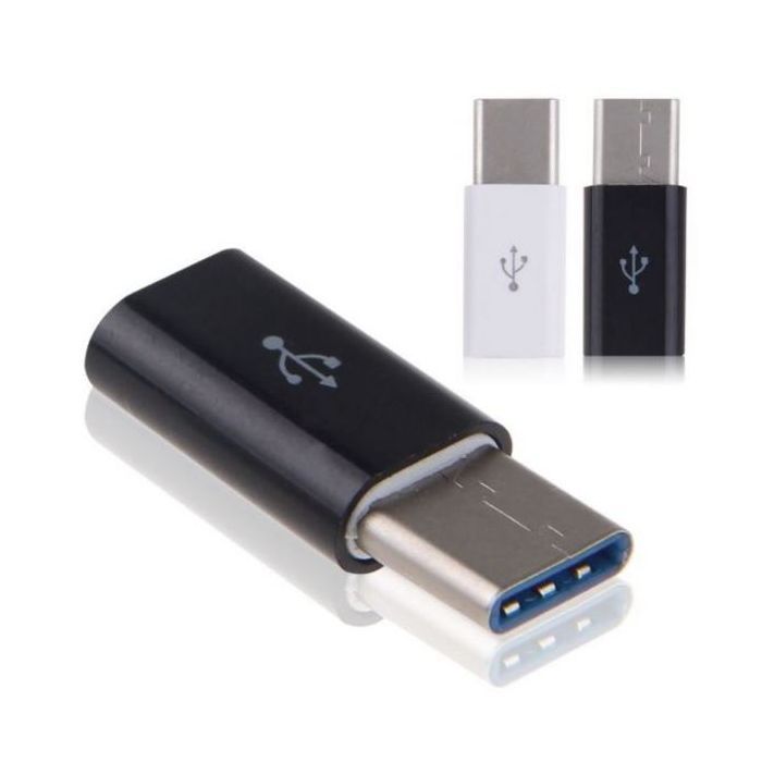 Перехідник Type-C to Micro USB Lapara (LA-Type-C-MicroUSB-adaptor black) зображення 7