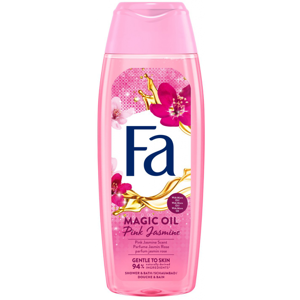 Гель для душа Fa Magic Oil с ароматом розового жасмина 500 мл (9000100935616)