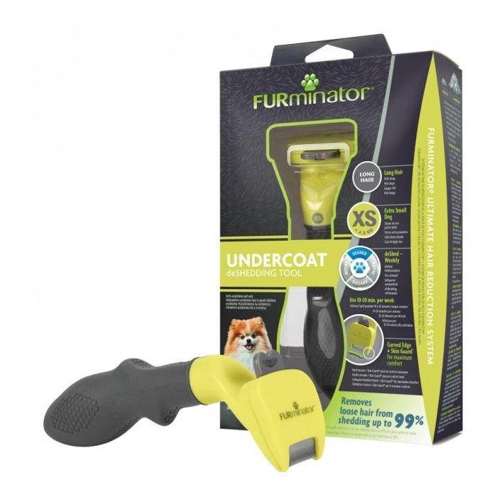 Фурминатор для животных FURminator для собак с длинной шерстью размер ХS (4048422144243) изображение 2
