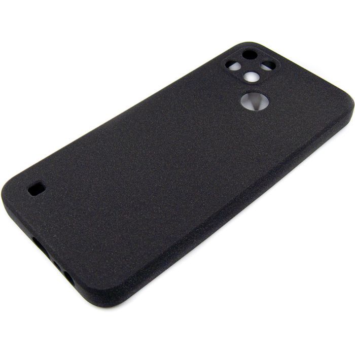 Чохол до мобільного телефона Dengos Carbon Realme C25y (black) (DG-TPU-CRBN-145) зображення 2