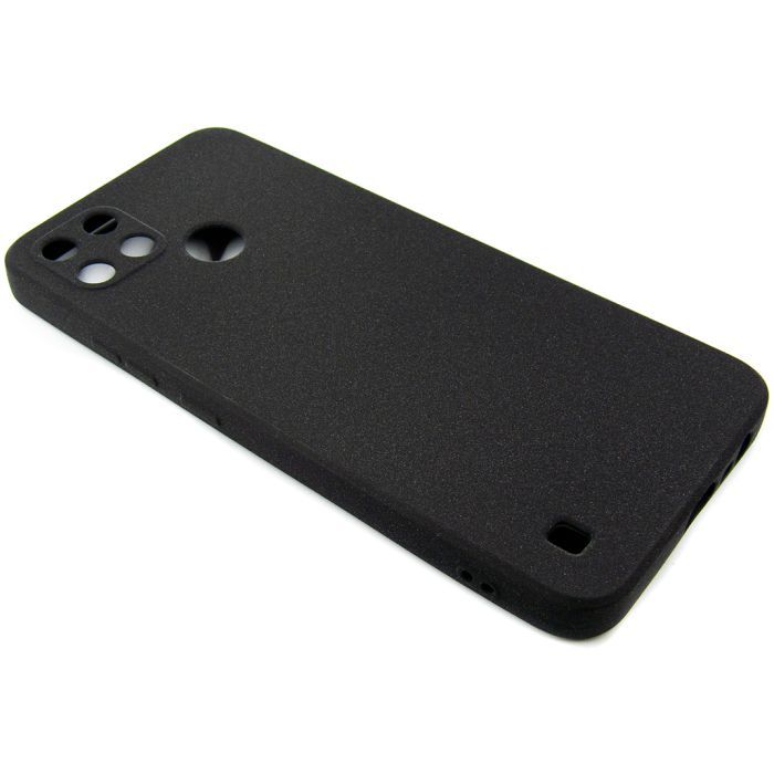 Чохол до мобільного телефона Dengos Carbon Realme C25y (black) (DG-TPU-CRBN-145) зображення 3