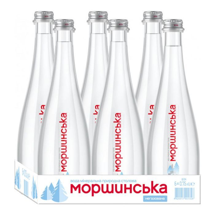 Мінеральна вода Моршинська Преміум 0.75 н/газ скл. з декором (4820017001304) зображення 2