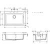 Мойка кухонная Hansgrohe S51 S510-F660/43313170 (43313170) изображение 4