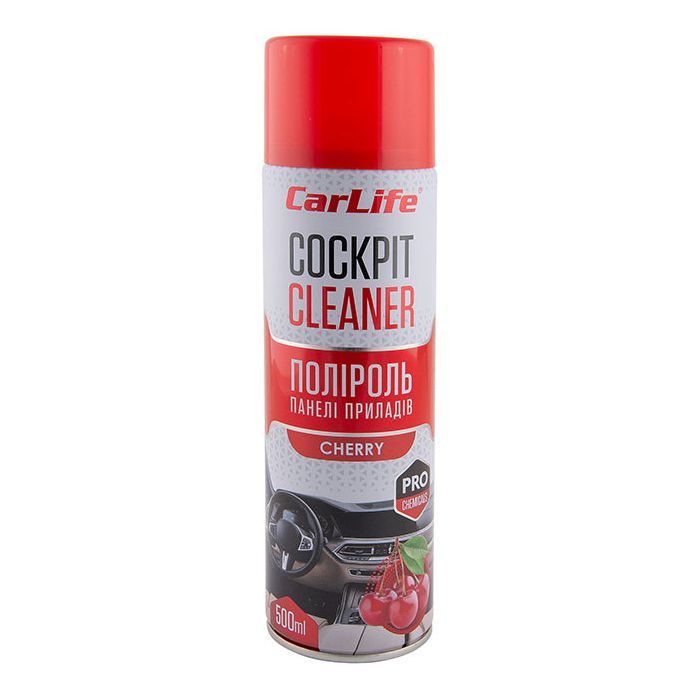 Автополіроль CarLife Cockpit Cleaner Вишня 500мл (CF511)