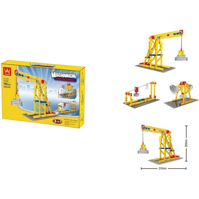 Конструктор Wange STEM Силовой кран (WNG-3901) изображение 2