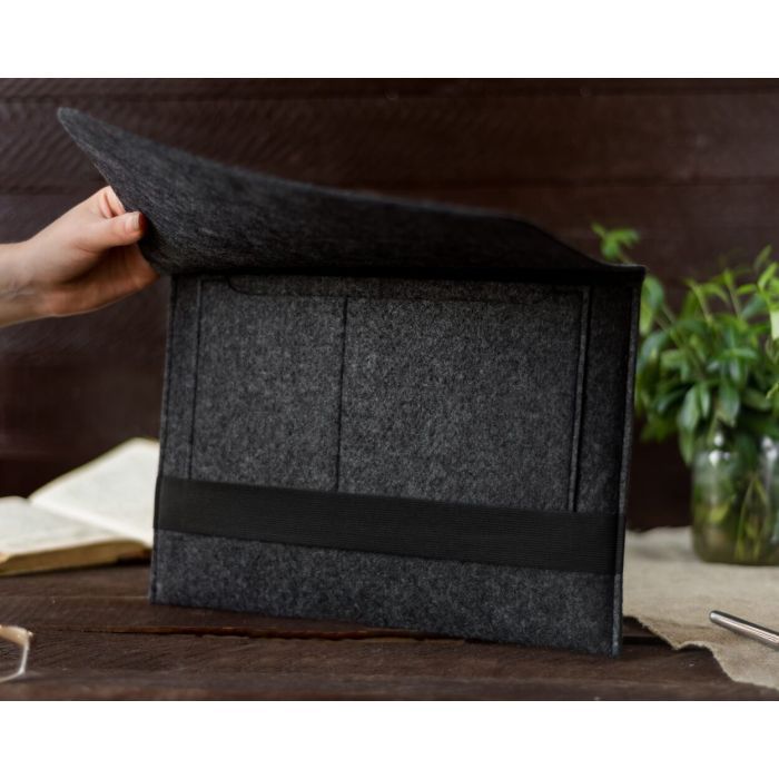 Чехол для ноутбука Gmakin 14 Macbook Pro, horizontal, Dark Gray (GM14-14) изображение 11