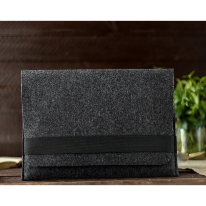 Чехол для ноутбука Gmakin 14 Macbook Pro, horizontal, Dark Gray (GM14-14) изображение 7