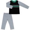 Піжама дитяча Matilda з довгим рукавом (7478-134B-black)