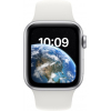 Смарт-годинник Apple Watch SE 2022 GPS 40mm Silver Aluminium Case with White Sport Band - Regular (MNJV3UL/A) зображення 3