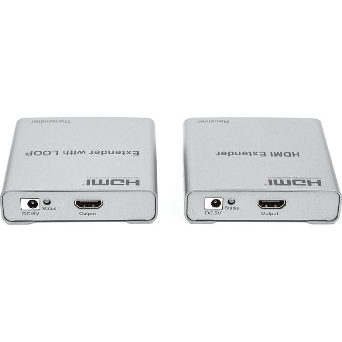 Адаптер HDMI 4K/30hz, up to 100m via CAT5E/6, loop-out (HDES12-LOOP) PowerPlant (CA912964) изображение 3