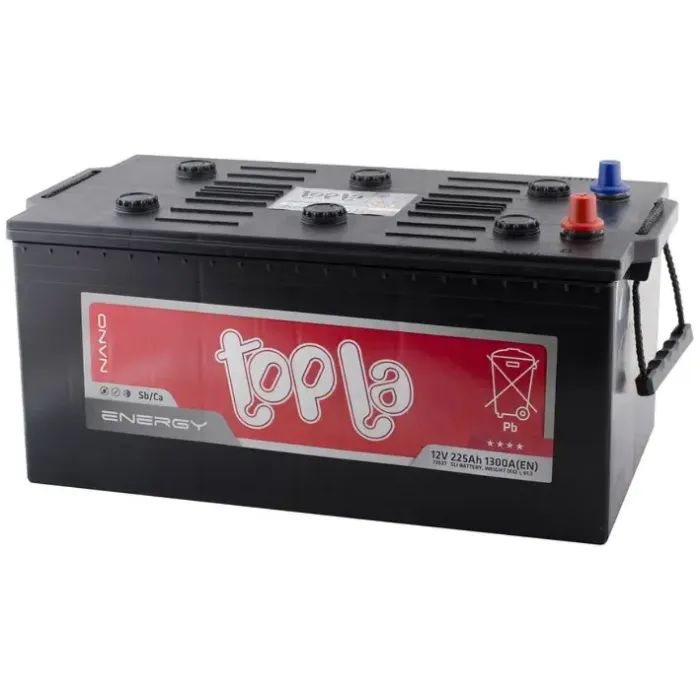 Аккумулятор автомобильный Topla 225 Ah/12V Energy Truck (957 912) изображение 2