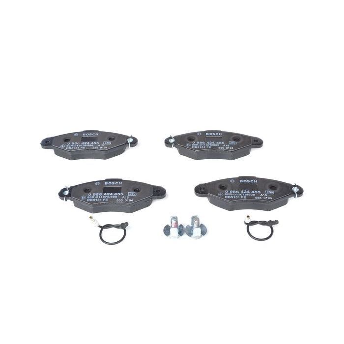 Гальмівні колодки Bosch 0 986 424 455 зображення 5