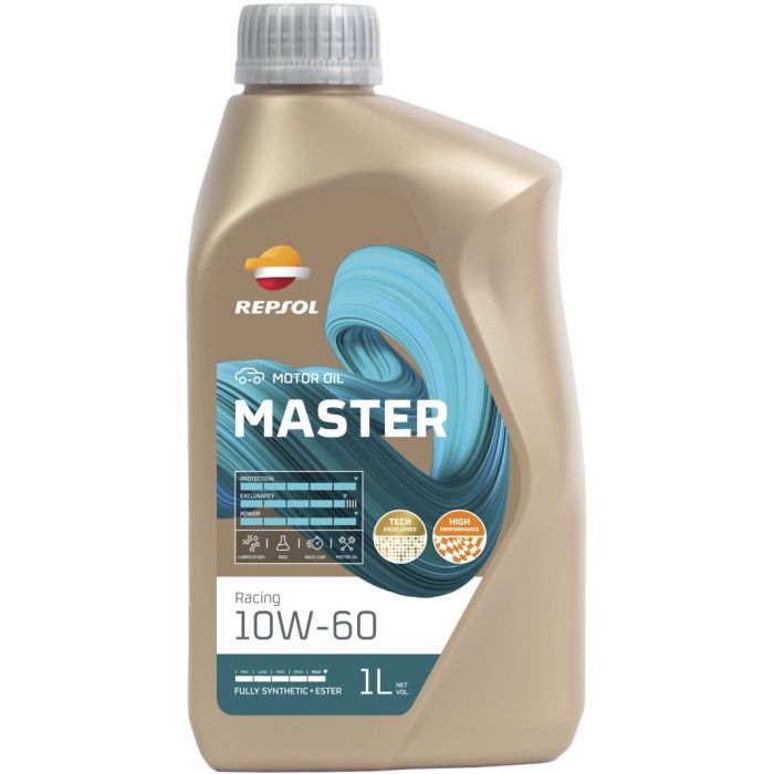 Моторное масло REPSOL MASTER RACING 10W-60 1л (RPP0001PHA)